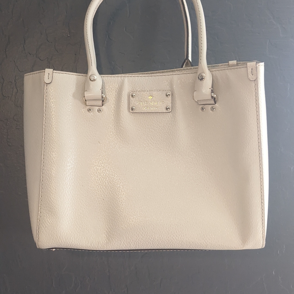 Kate Spade Cream Tote Bag